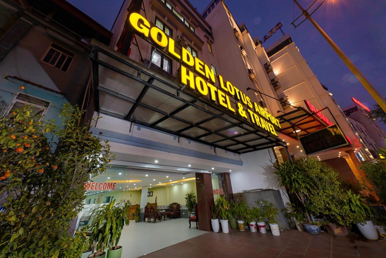 Golden Lotus Airport Hotel & Travel Hanoi Exterior foto